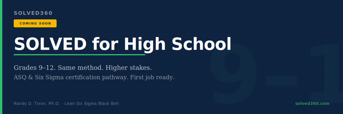 Coming Soon: SOLVED for High School