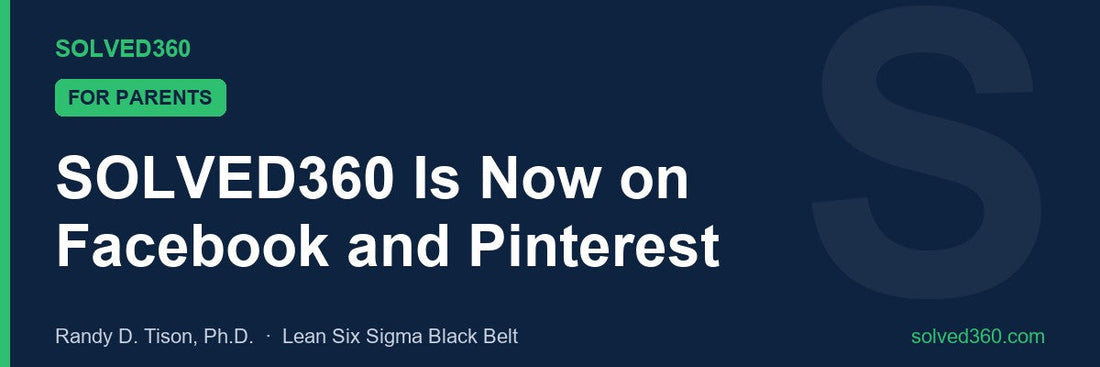 SOLVED360 Is Now on Facebook and Pinterest
